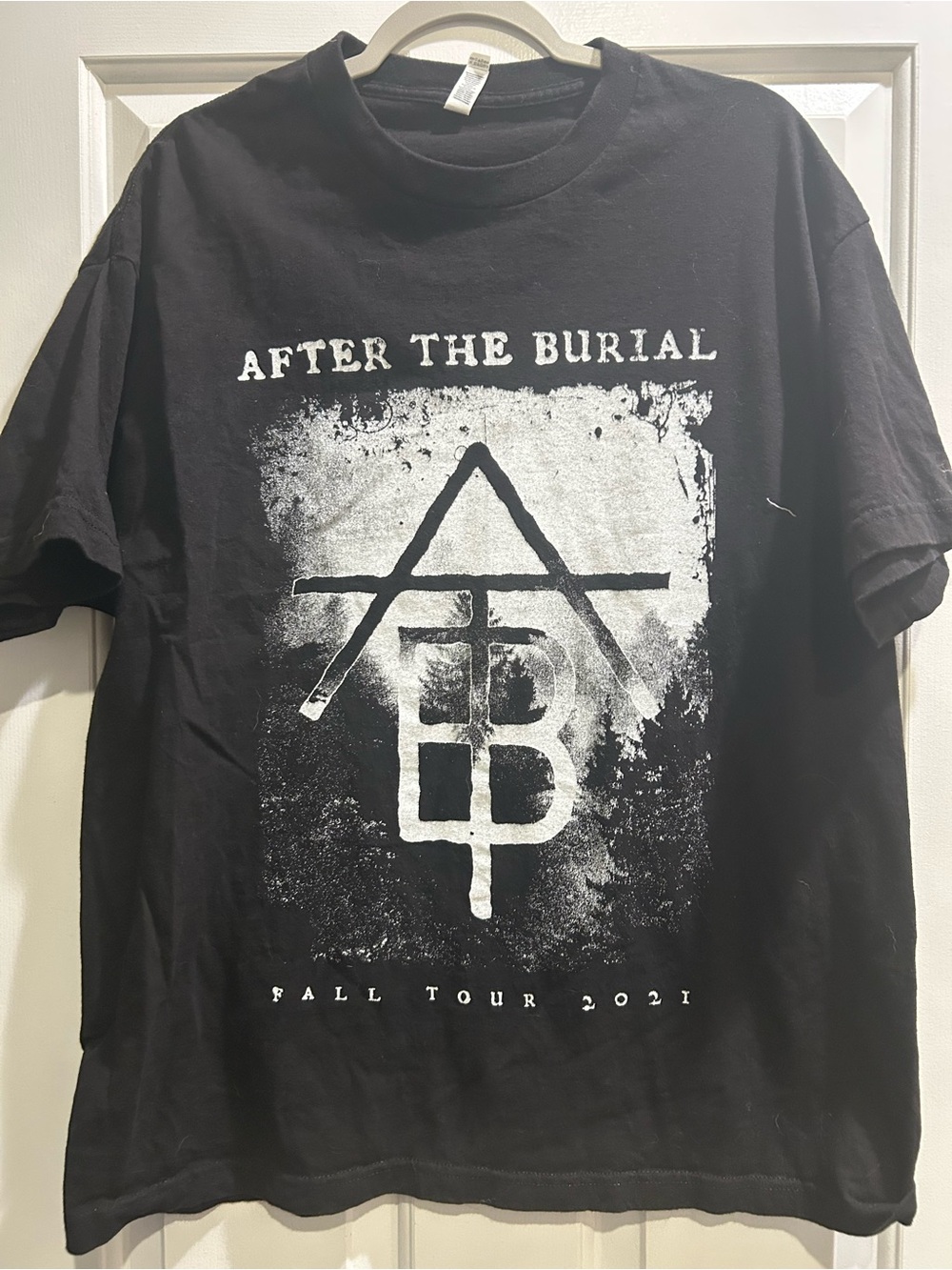 After the Burial Fall Tour 2021 concert t-shirt. XL